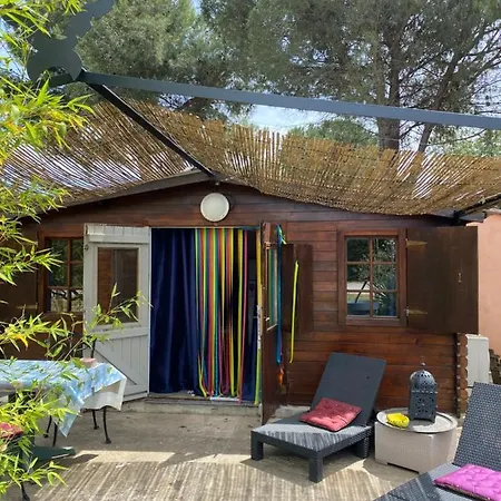 Chalet Des Oliviers Clim Reversible Beziers Exterior photo