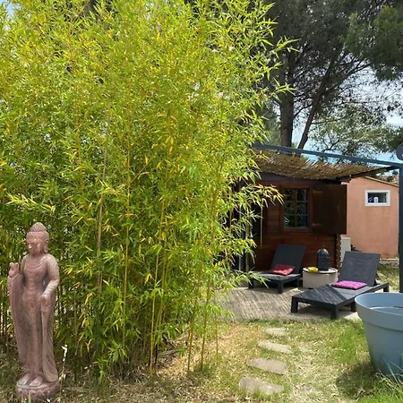 Chalet Des Oliviers Clim Reversible Beziers Exterior photo