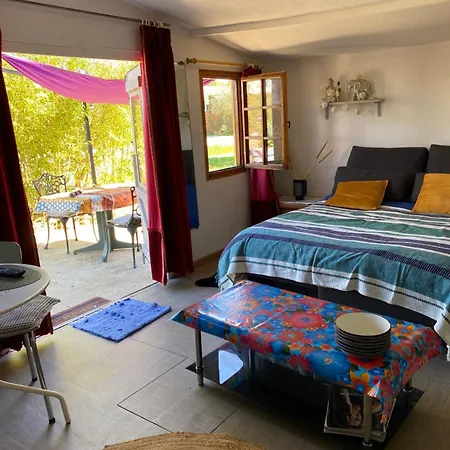 Chalet Des Oliviers Clim Reversible Beziers Exterior photo